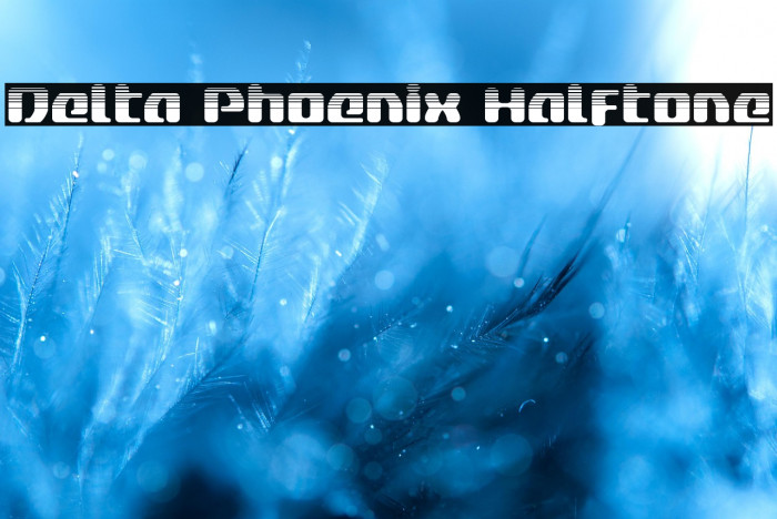 Delta Phoenix Halftone Example 2