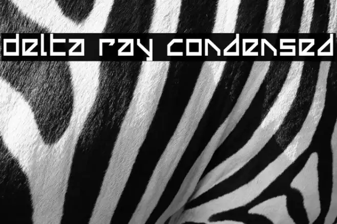Delta Ray Condensed Example 1