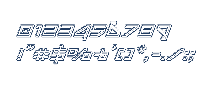 Delta Ray Engraved Italic Other Characters