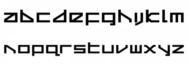 Delta Ray Expanded Шрифта строчной