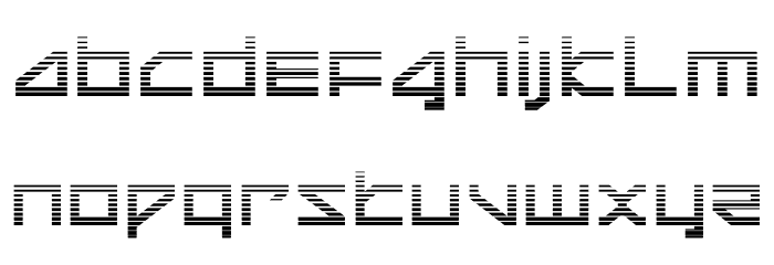 Delta Ray Gradient Font - FFonts.net