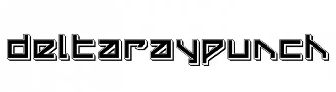 Delta Ray Punch  Frei Schriftart Herunterladen