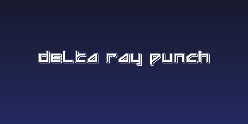 Delta Ray Punch Social Header
