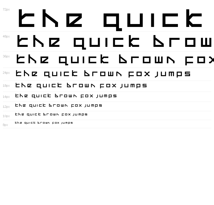 Delta Ray Title Waterfall