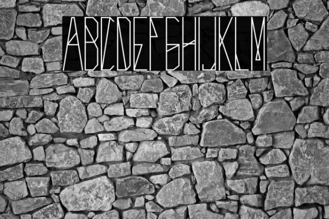 Delta Universe-Regular Font examples