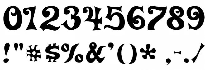 DeltaHeyMaxNine-Regular Font OTHER CHARS