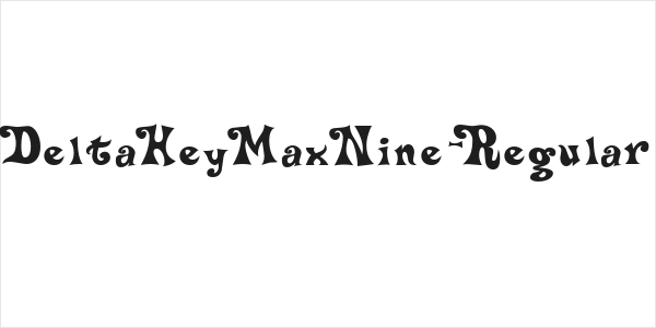 DeltaHeyMaxNine-Regular Logo