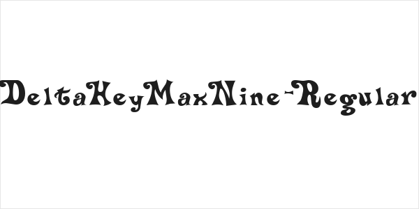 DeltaHeyMaxNine-Regular Logo