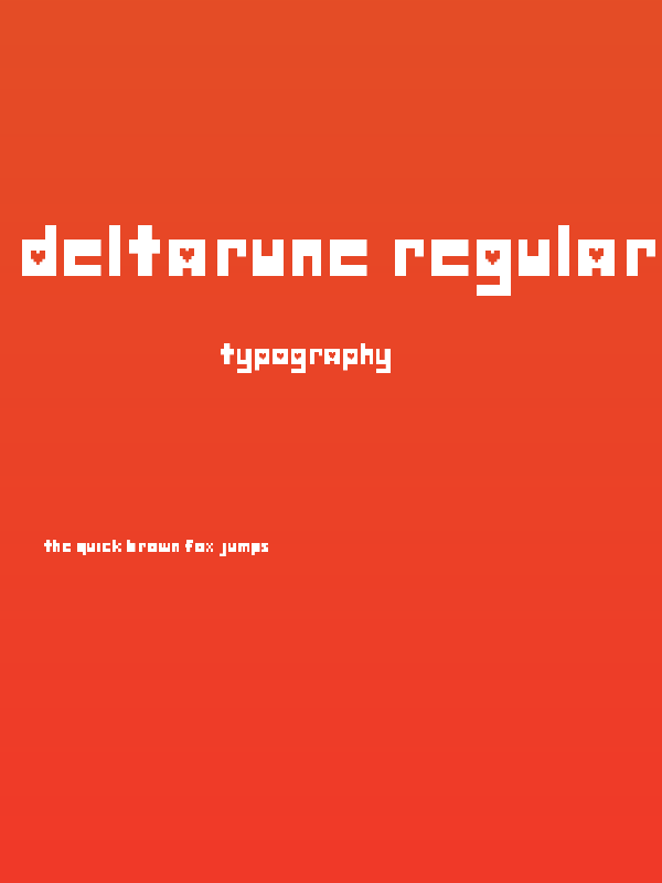 Deltarune Regular Poster