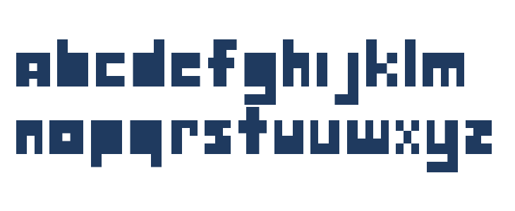 Deltarune Regular Lowercase