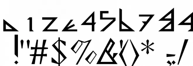 Deltoid Font OTHER CHARS