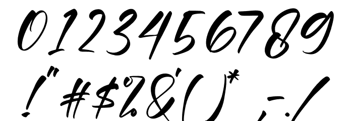 Delttras Font OTHER CHARS