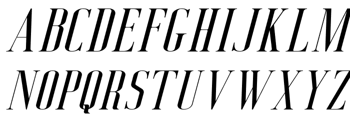 Deluce Free Italic Font OTHER CHARS