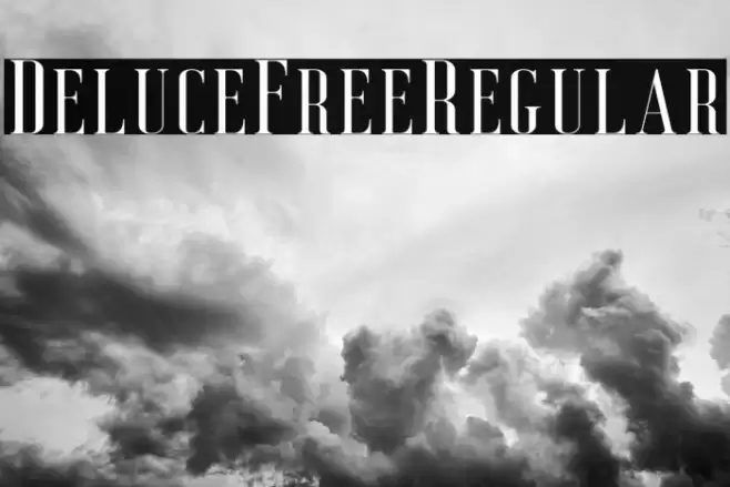 DeluceFree-Regular Font examples