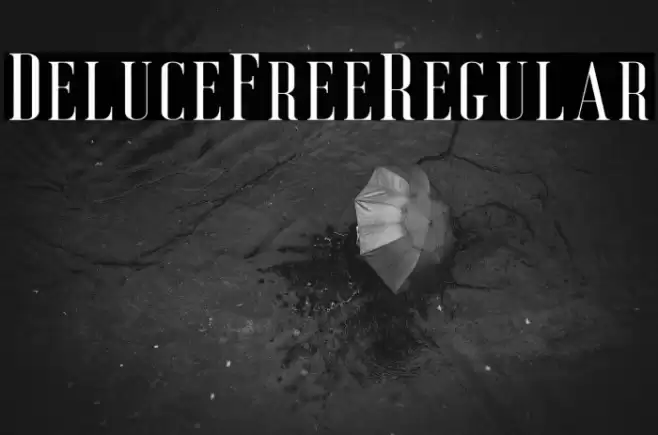 DeluceFree-Regular Font examples