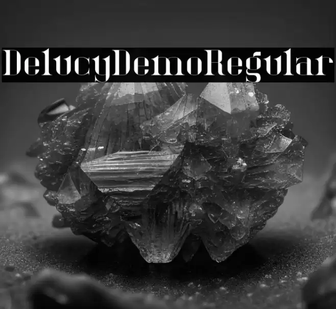 DelucyDemo-Regular Font examples
