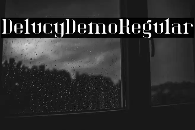 DelucyDemo-Regular Font examples