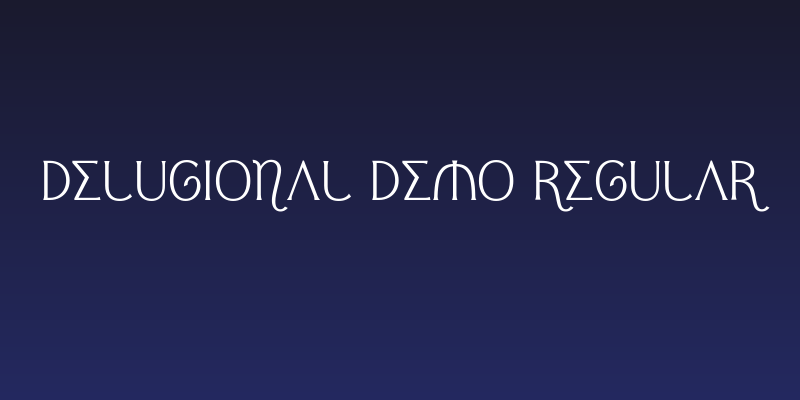 Delugional Demo Regular Social Header