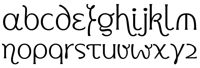 Delugional Demo Regular Font LOWERCASE