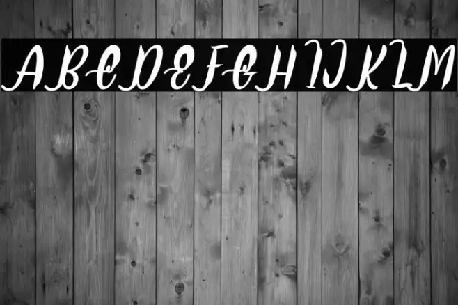 Delumba Italic Example 1