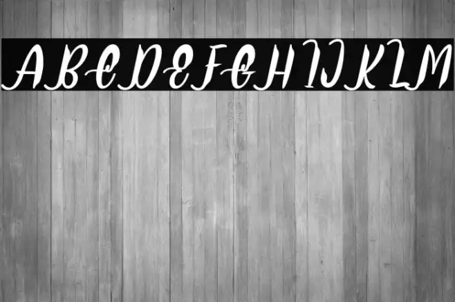 Delumba Italic Example 3