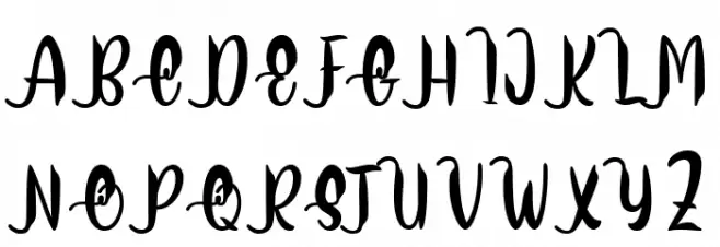 Delumba Schriftart Groß