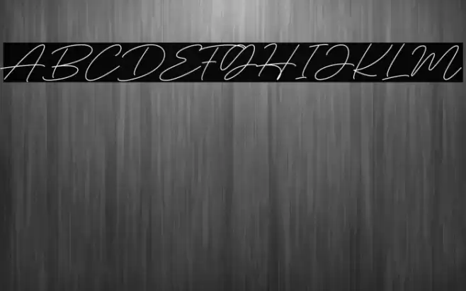 Deluna Signature Font examples