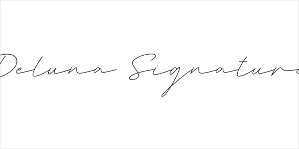 Deluna Signature Logo