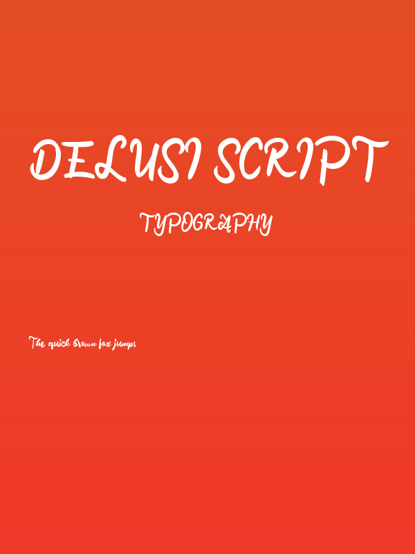 Delusi Script Poster