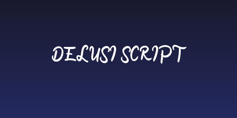 Delusi Script Social Header