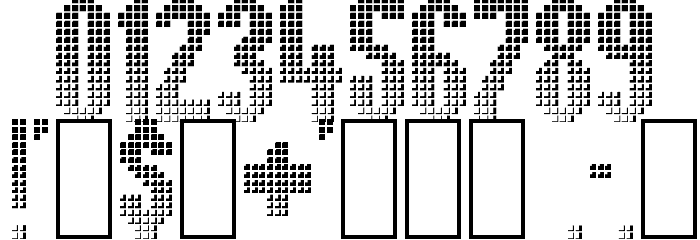 Delusion Font Alte caractere