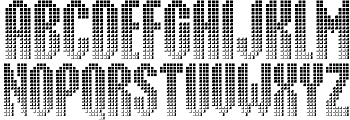 Delusion Font Litere mici