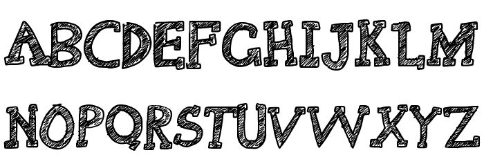 Delusional Font LOWERCASE