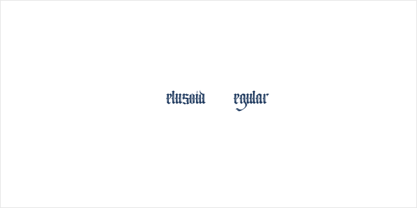 Delusoid Regular Logo