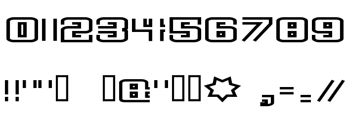 Deluxe Ducks Font OTHER CHARS