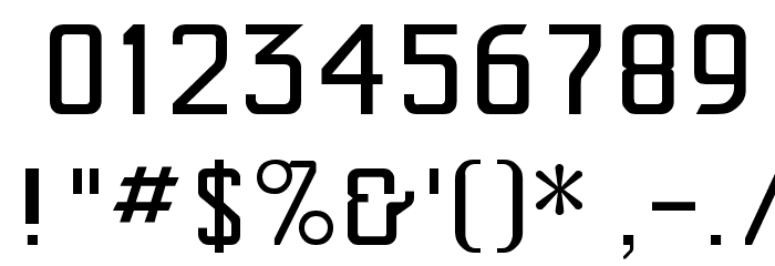 DeluxeBook Font OTHER CHARS