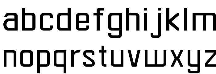DeluxeBook Font LOWERCASE