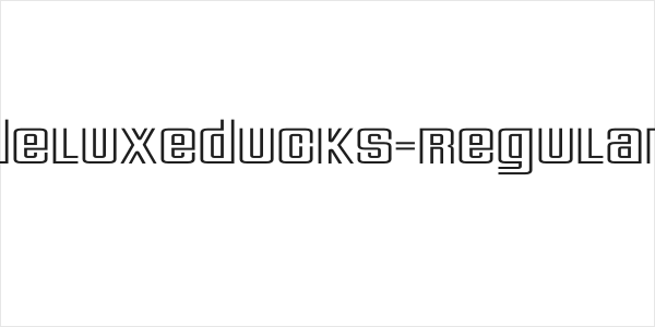 DeluxeDucks-Regular Logo