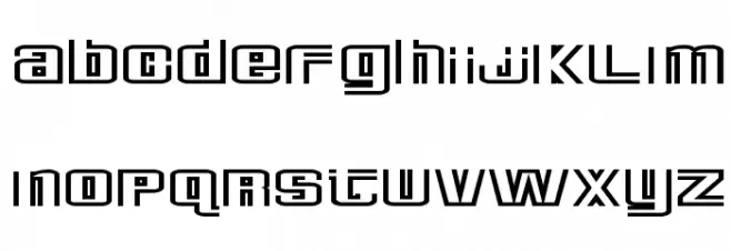 DeluxeDucks-Regular Шрифта ВЕРХНИЙ