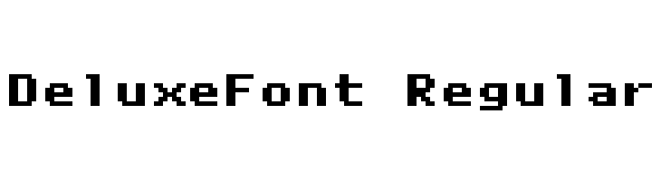 DeluxeFont Regular Font