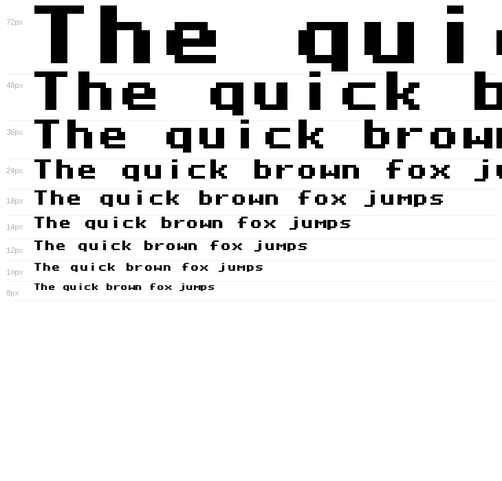 DeluxeFont Regular Waterfall