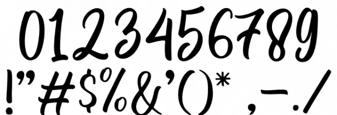 Delvina Font OTHER CHARS