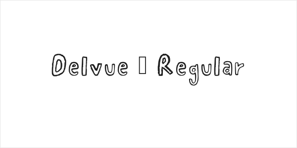 Delvue 3 Regular Logo