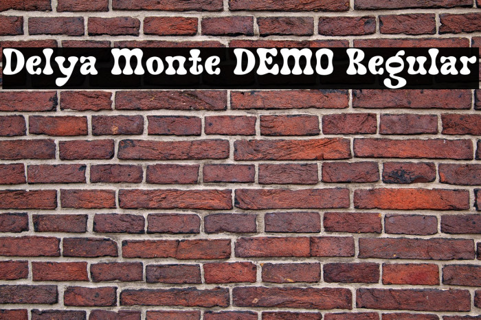 Delya Monte DEMO Regular Example 2