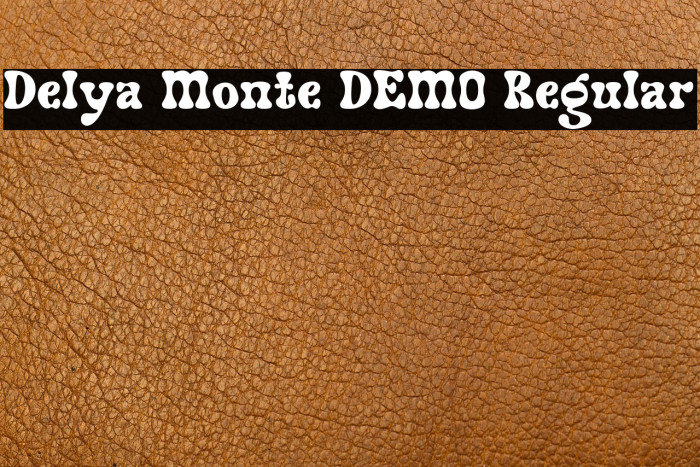 Delya Monte DEMO Regular Example 3