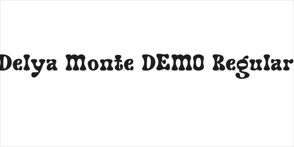 Delya Monte DEMO Regular Logo