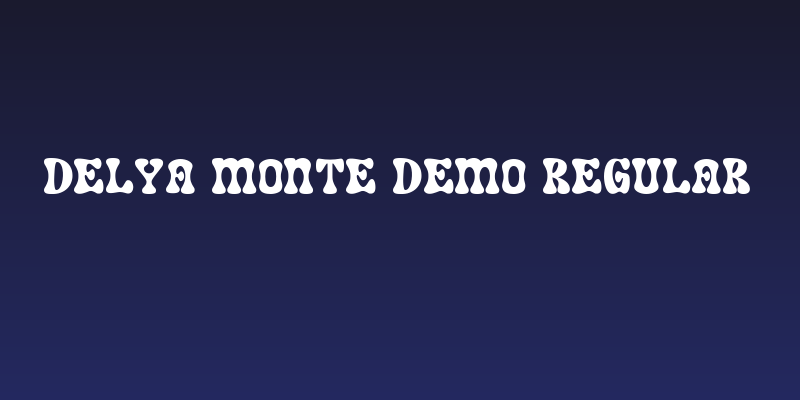 Delya Monte DEMO Regular Social Header