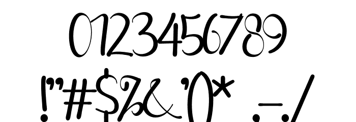 Delyna Font OTHER CHARS