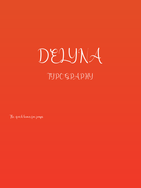 Delyna Poster