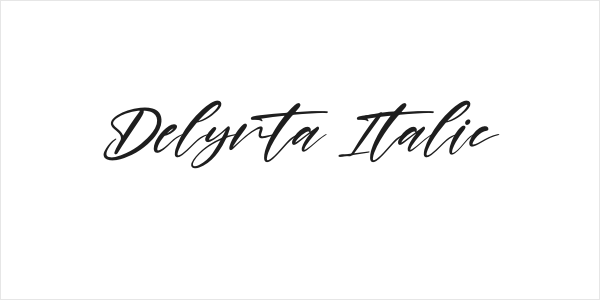 Delynta Italic Logo